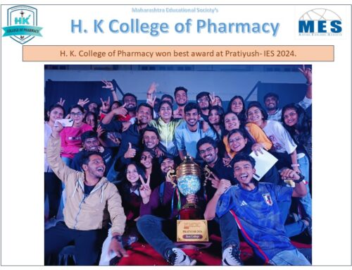 Best College Award at Pratiyush-IES 2024 | HKCP